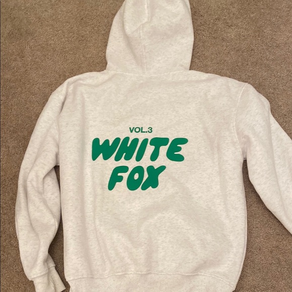 White Fox Hoodie - Picture 3 of 4